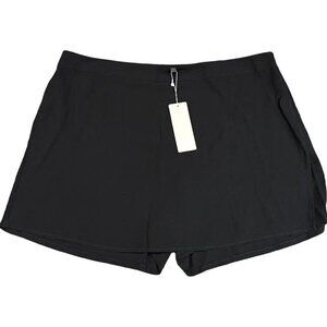 New w/Tags - Eileen Fisher Silk Georgette Crepe Skirt Shorts, Tap Pants - Large